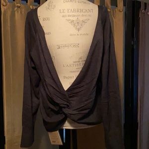 Lounge open backed shirt by Victoria’s Secret